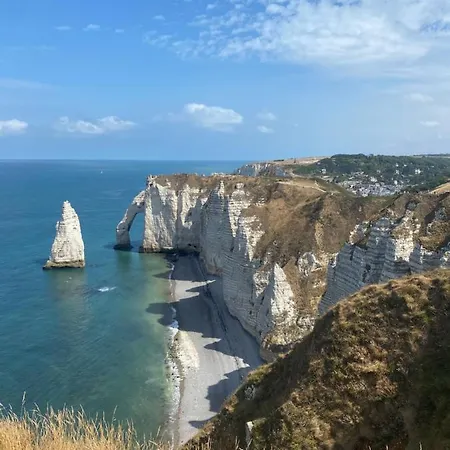 펜션 La Courtine Maison De Pecheur 2 Mn De La 에트르타